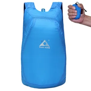 1328 20L Outdoor Climbing Portable Foldable Anti-splash Bag Ultralight Backpack, Max Load: 15kg (Blue)