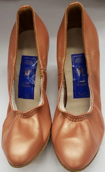 2" Dobby -- Women's Standard Ballroom Shoe -- Tan