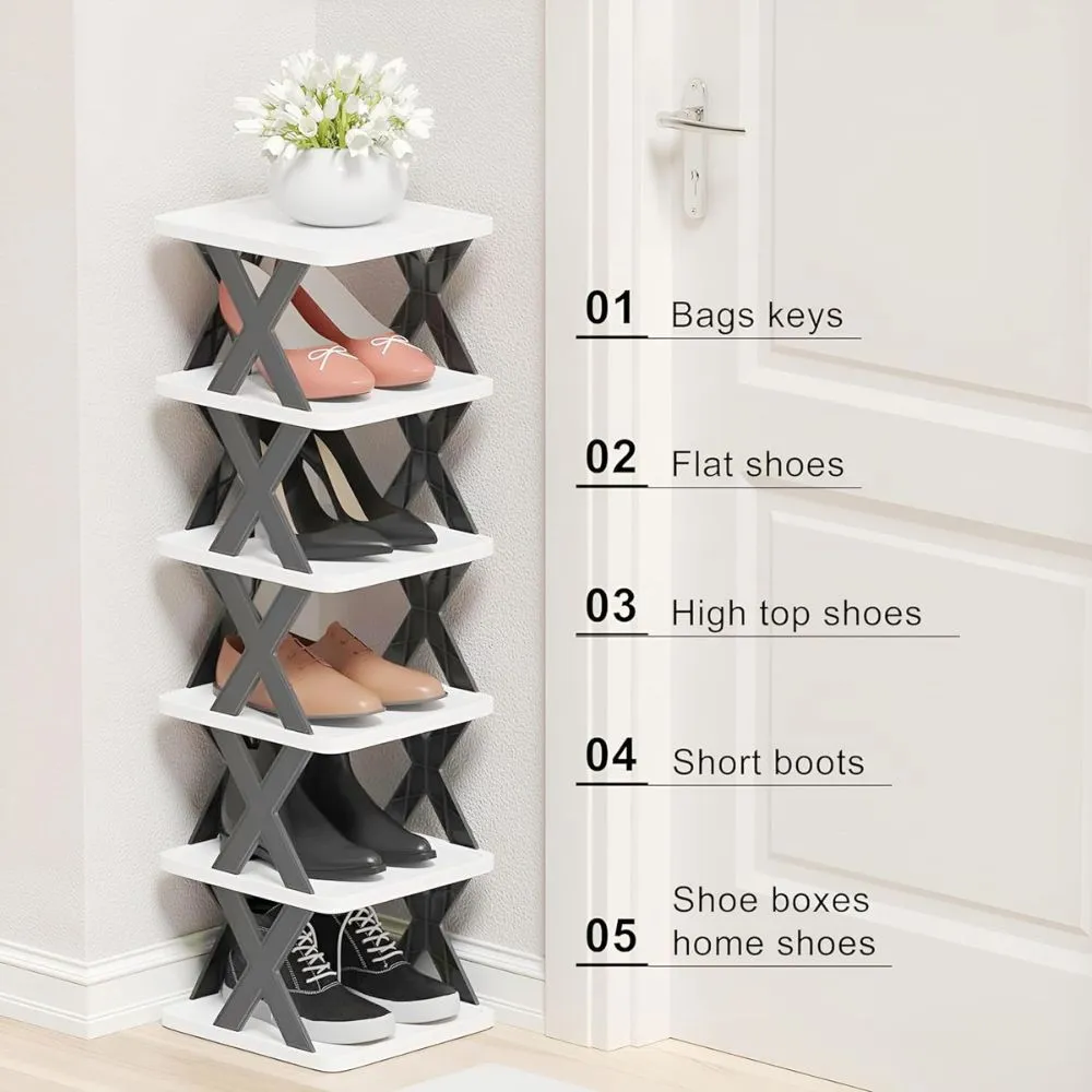 5 Tier Space Saving Shoe Rack