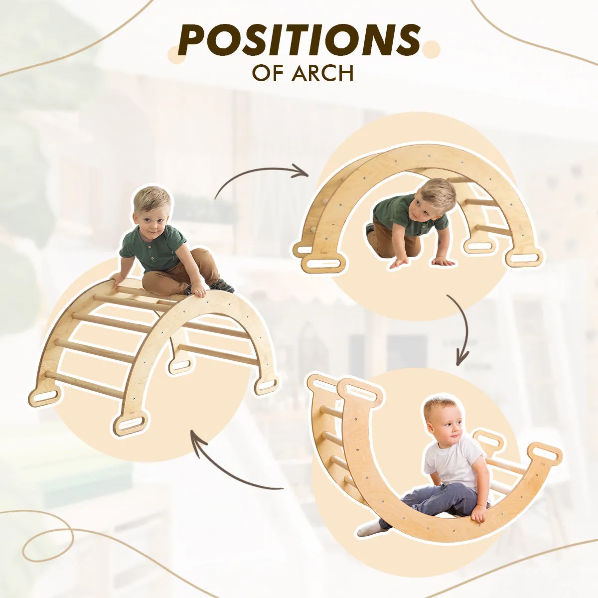 5in1 Montessori Climbing Set