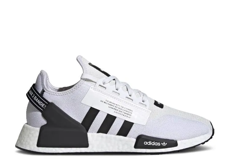 Adidas NMD_R1 V2 'CLOUD WHITE CORE BLACK' sneakers, white