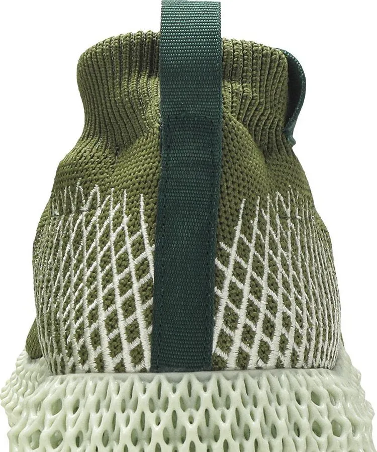 Adidas Pharrell Williams x 4D Runner 'Olive' Sneakers, Green