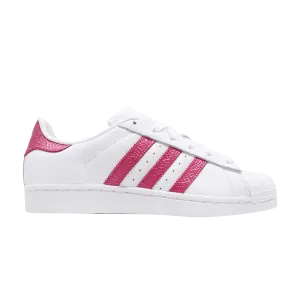 Adidas Wmns Superstar 'Pink' sneakers, white