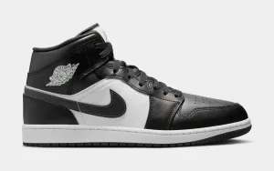 Air Jordan 1 Mid Off Noir Mens Lifestyle Shoes (Grey/Black/White)