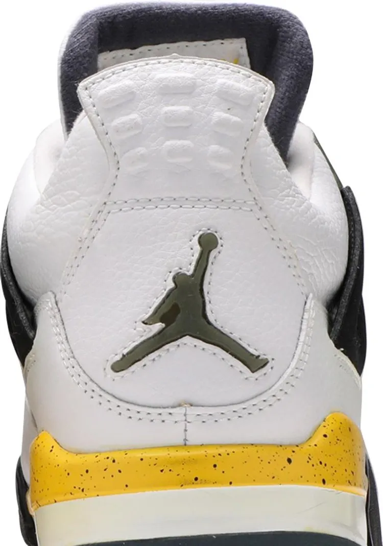 Air Jordan 4 Retro LS Tour Yellow, white