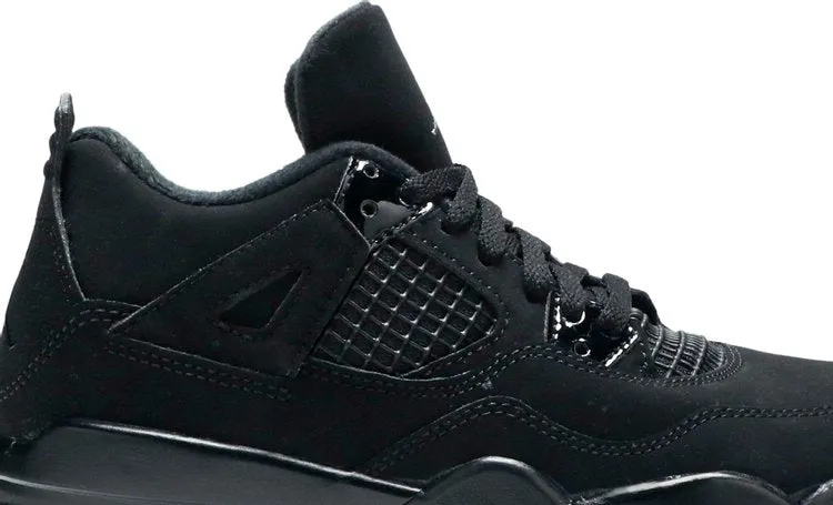 Air Jordan 4 Retro PS Black Cat 2020 sneakers, black