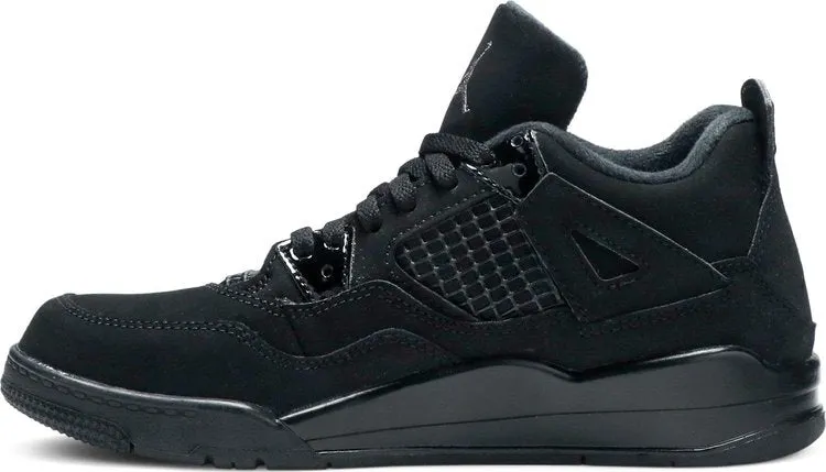 Air Jordan 4 Retro PS Black Cat 2020 sneakers, black