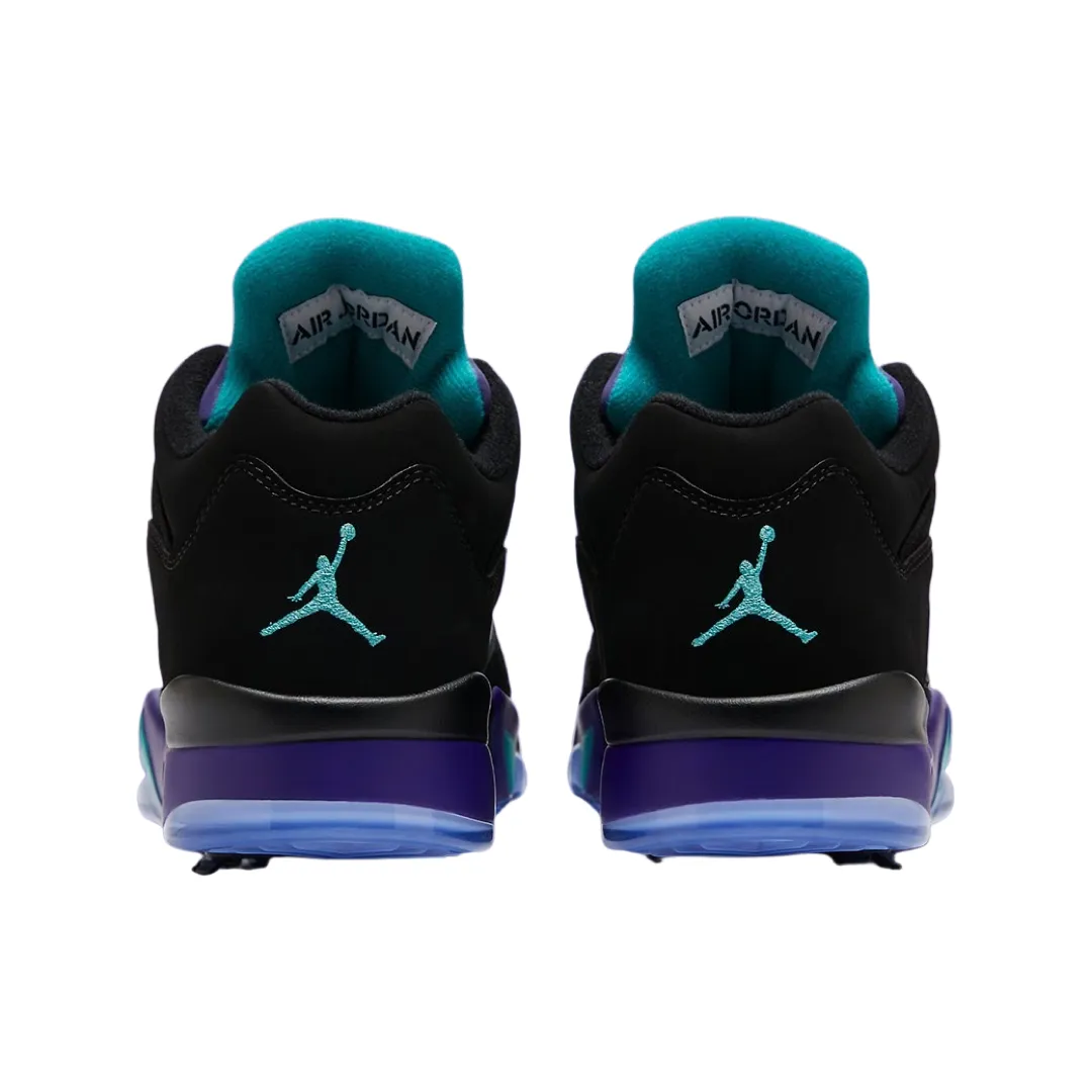 Air Jordan 5 Retro Golf Grape Black Ice Emerald