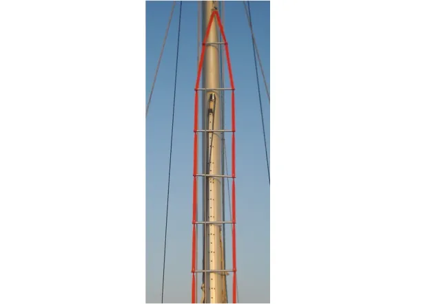 Anti-Torsion Ladder for Mast Climbing - 4 Sizes