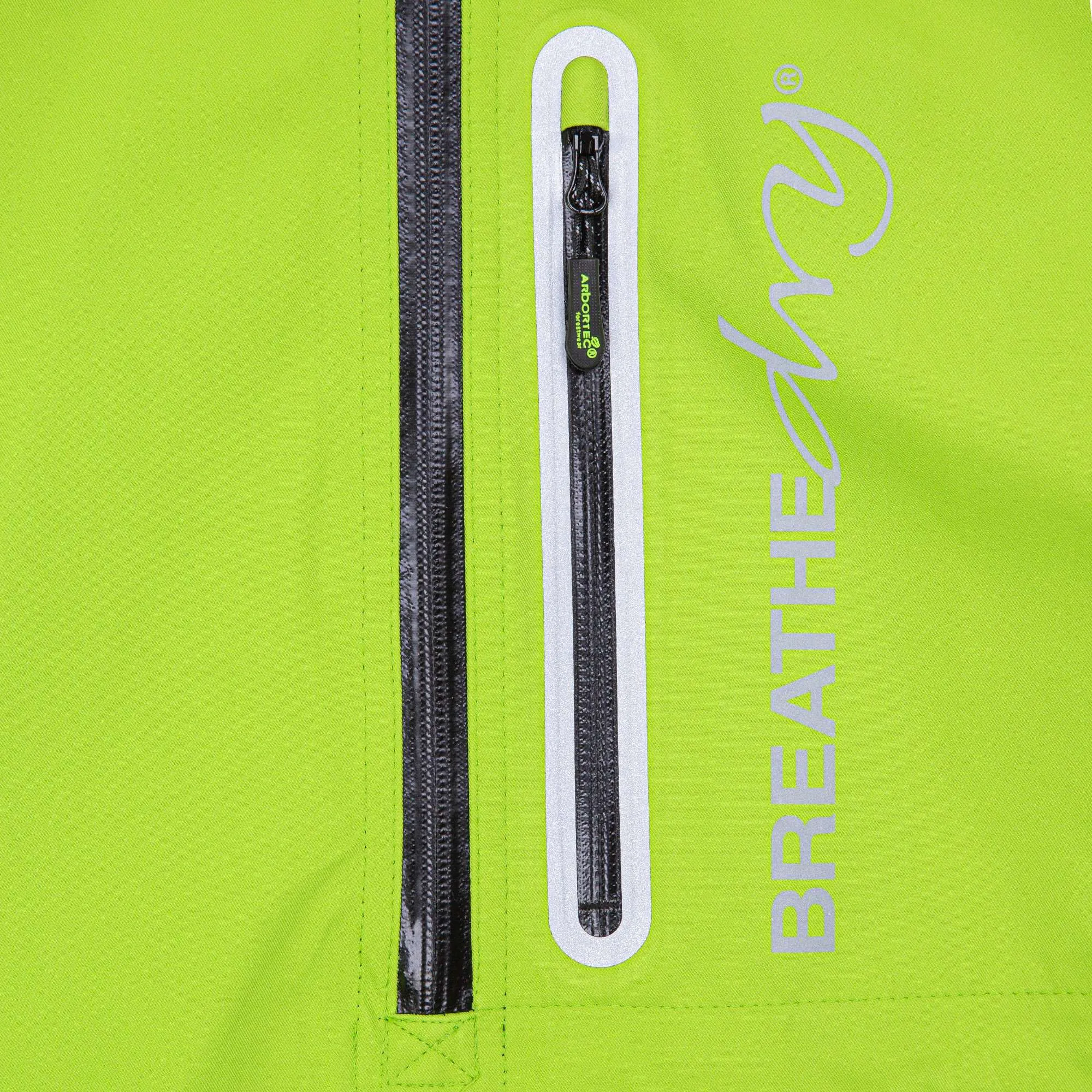 AT4400 Arbortec BreatheDry® Waterproof Smock - Lime