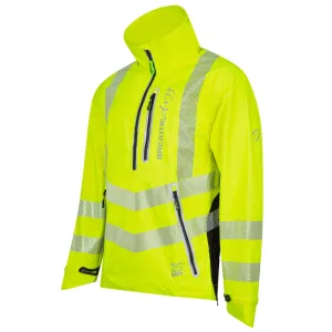 ATHV4400 Arbortec BreatheDry® Waterproof Smock - Hi-Vis Yellow