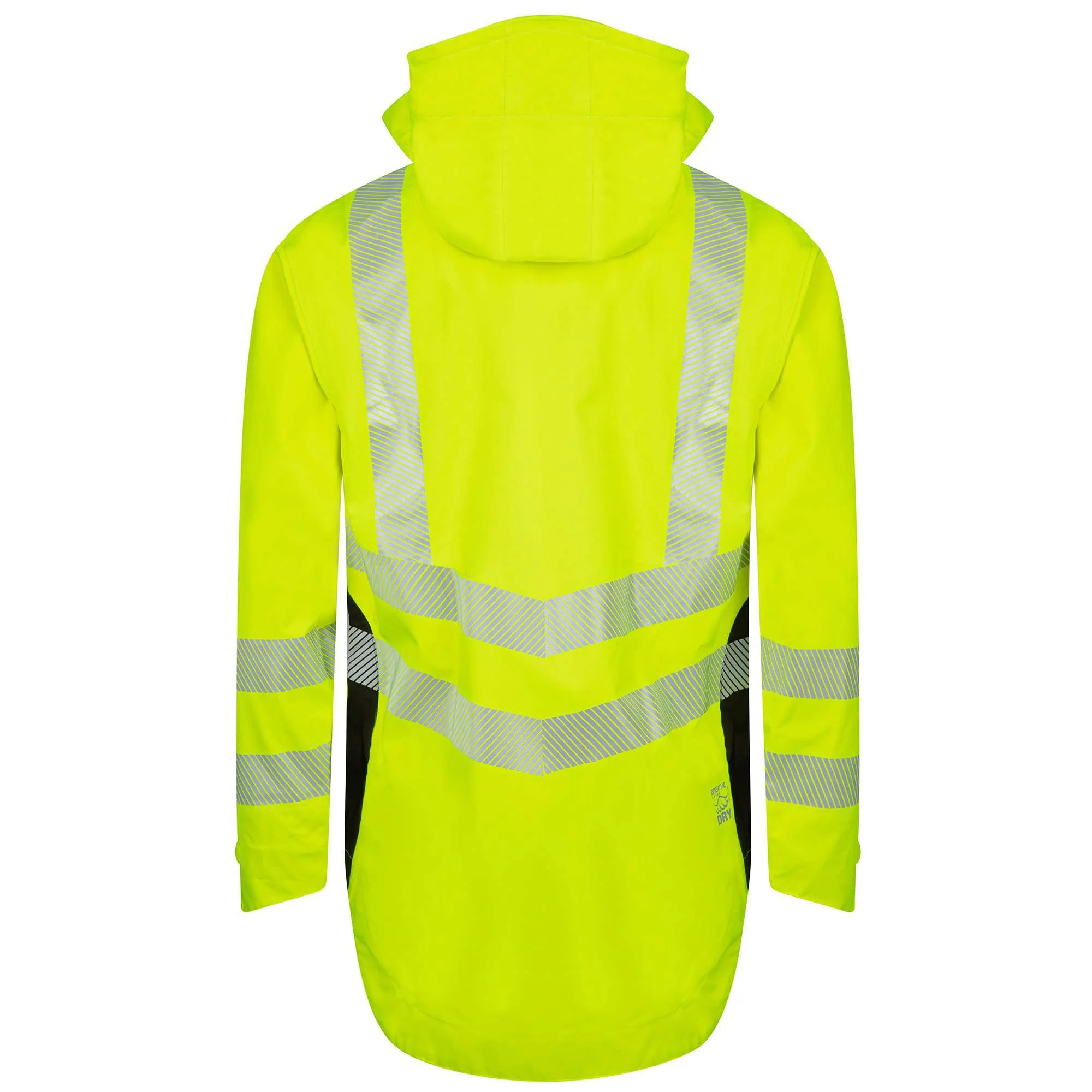 ATHV4400 Arbortec BreatheDry® Waterproof Smock - Hi-Vis Yellow