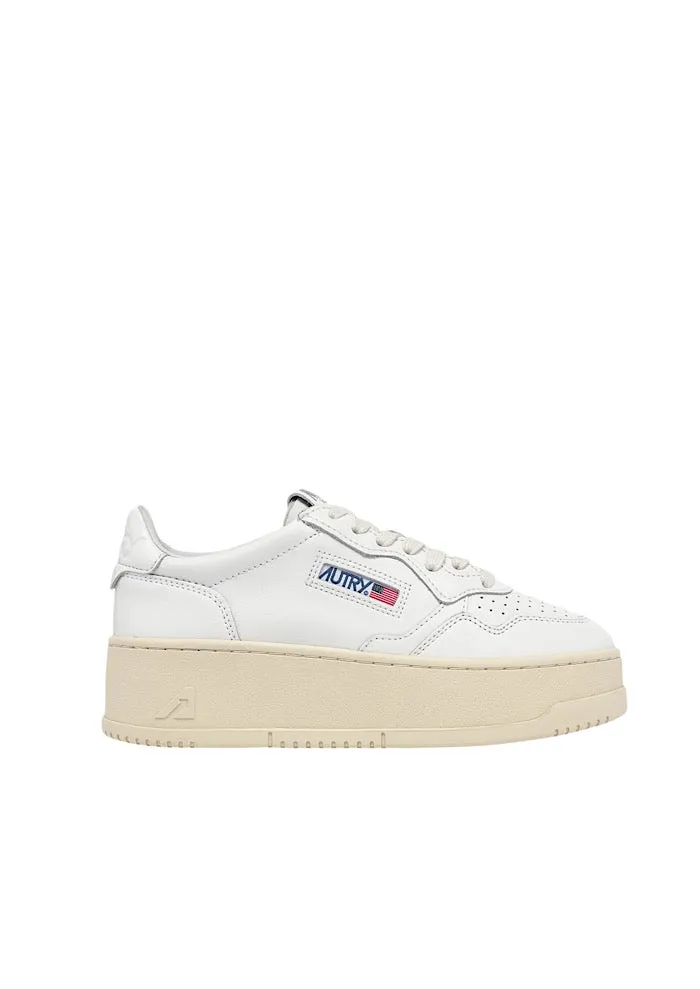 AUTRY Sneakers Medalist Platform White