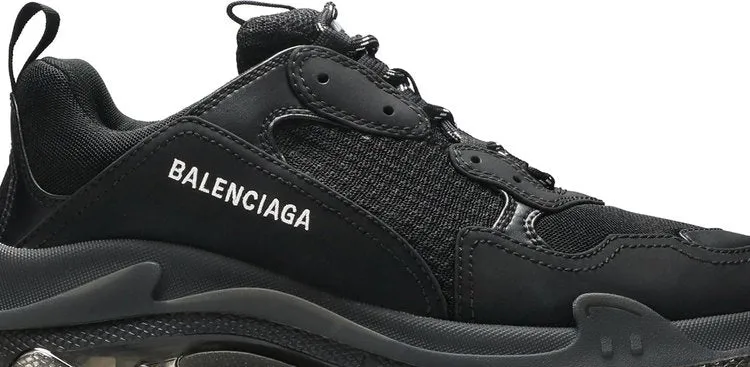 Balenciaga Triple S Sneaker Clear Sole - Black