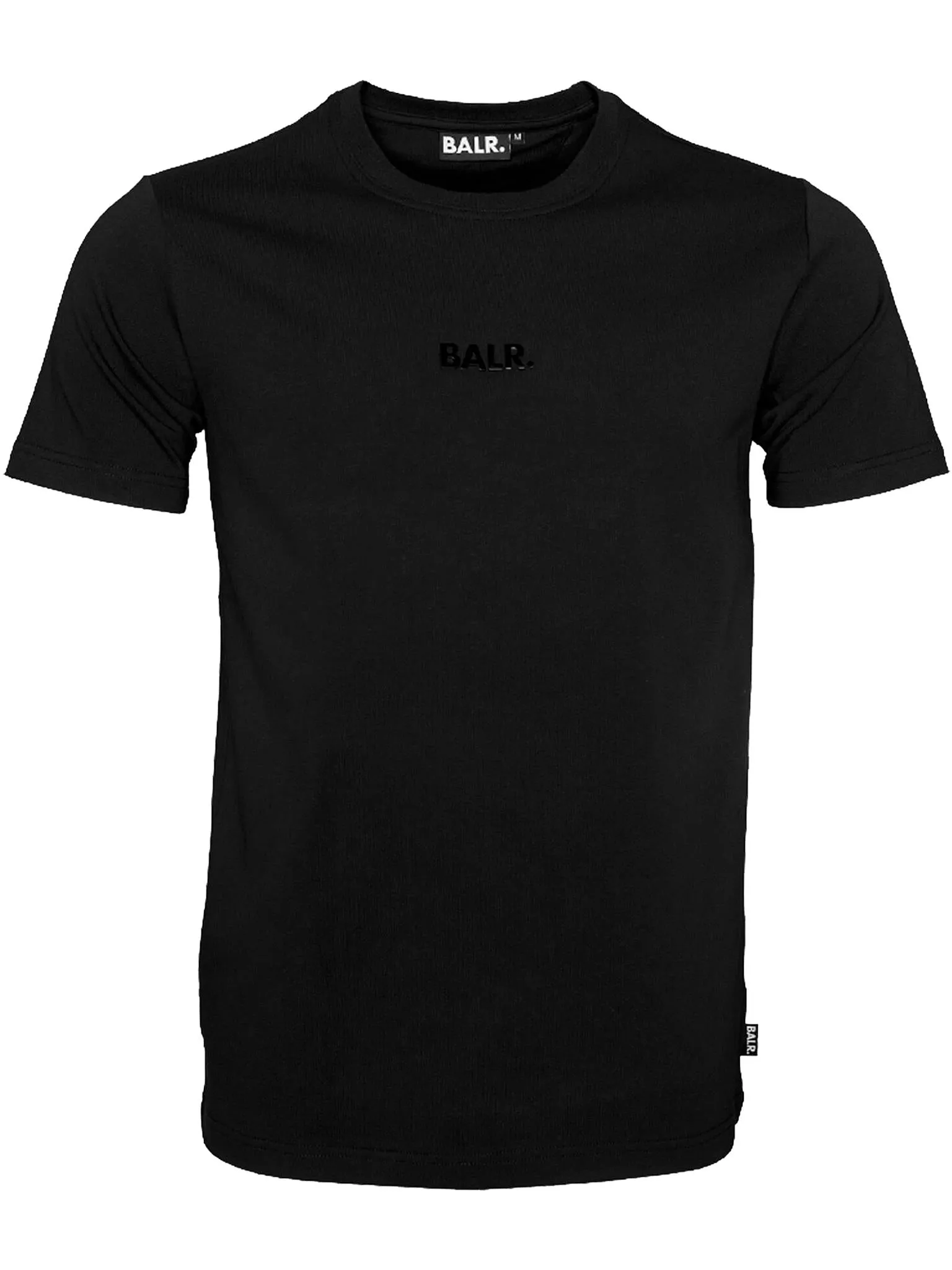 BALR. BL CLASSIC STRAIGHT T-SHIRT MEN BLACK