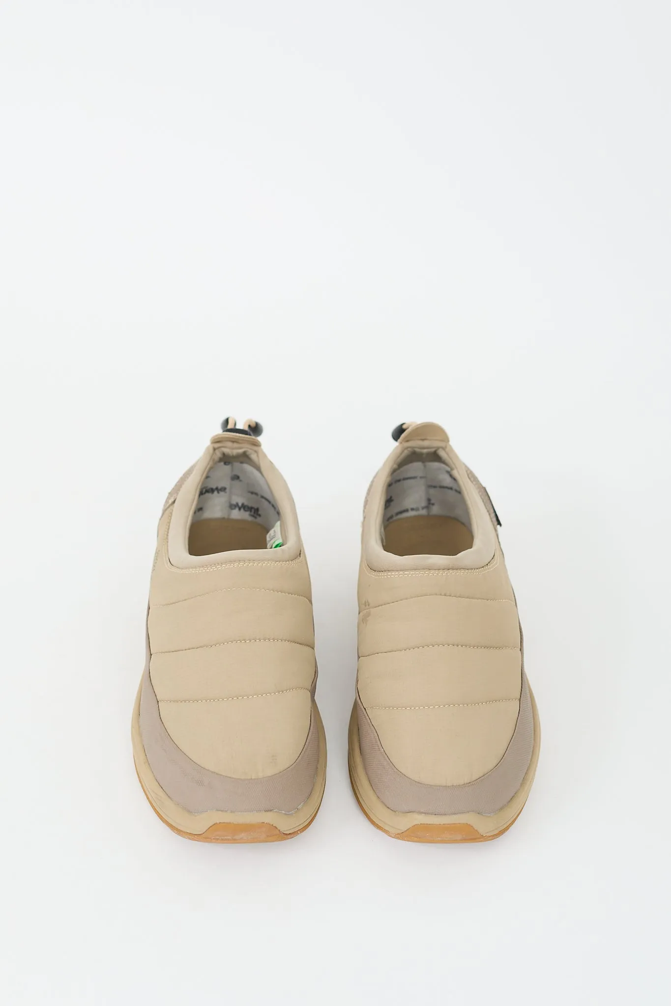 Beige Nylon Pepper-Evab Sneaker