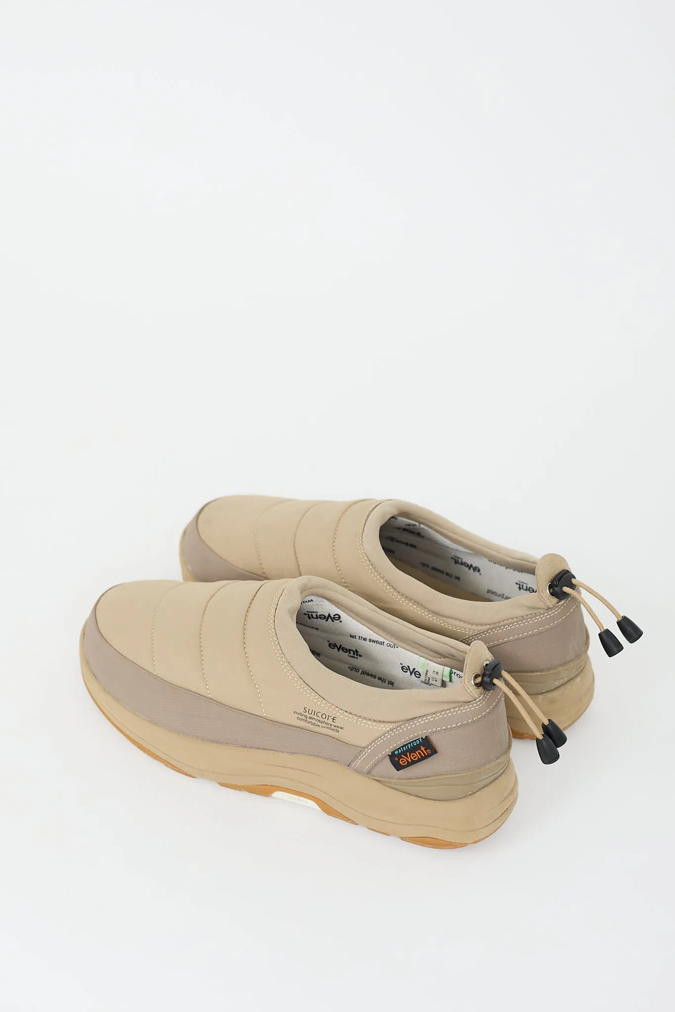 Beige Nylon Pepper-Evab Sneaker