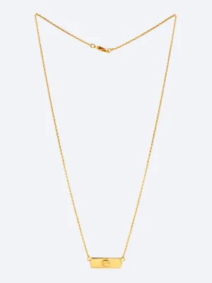 BLING BAR LA MADONNA NECKLACE - SHORT