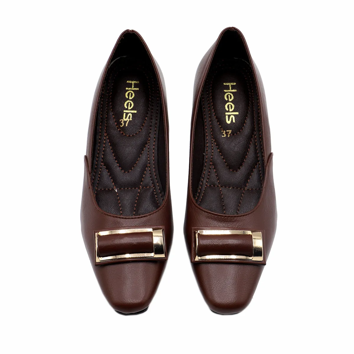 Brown Formal Court Shoes L00850003