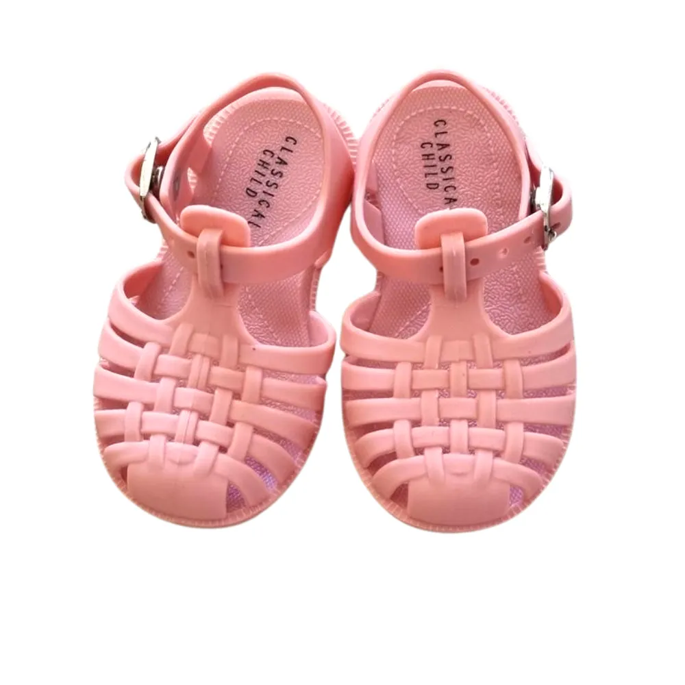 Classical Jelly Sandals -- Rose