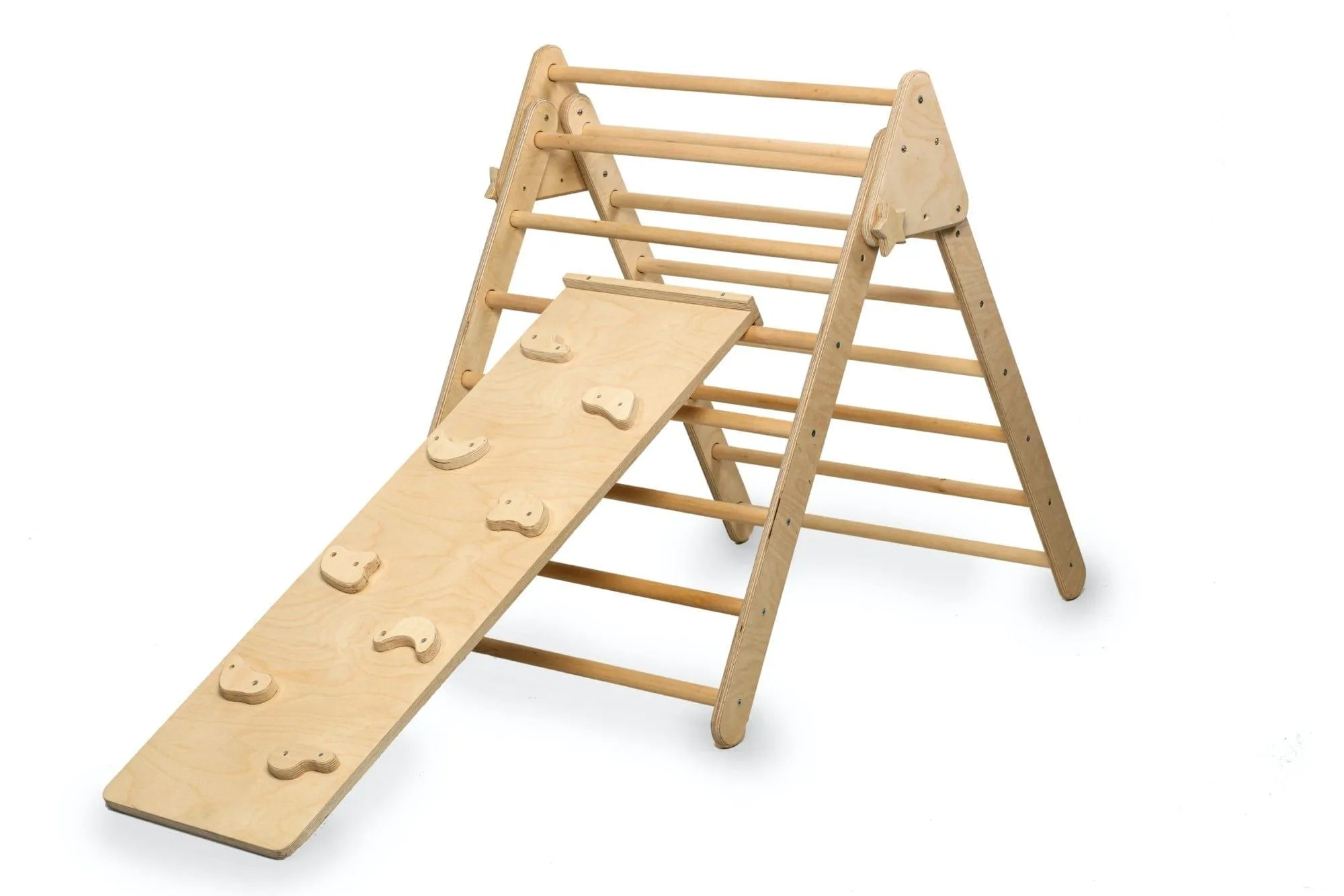 Climbing Triangle and Ramp Set 2-in-1 | Foldable Montessori Play Set