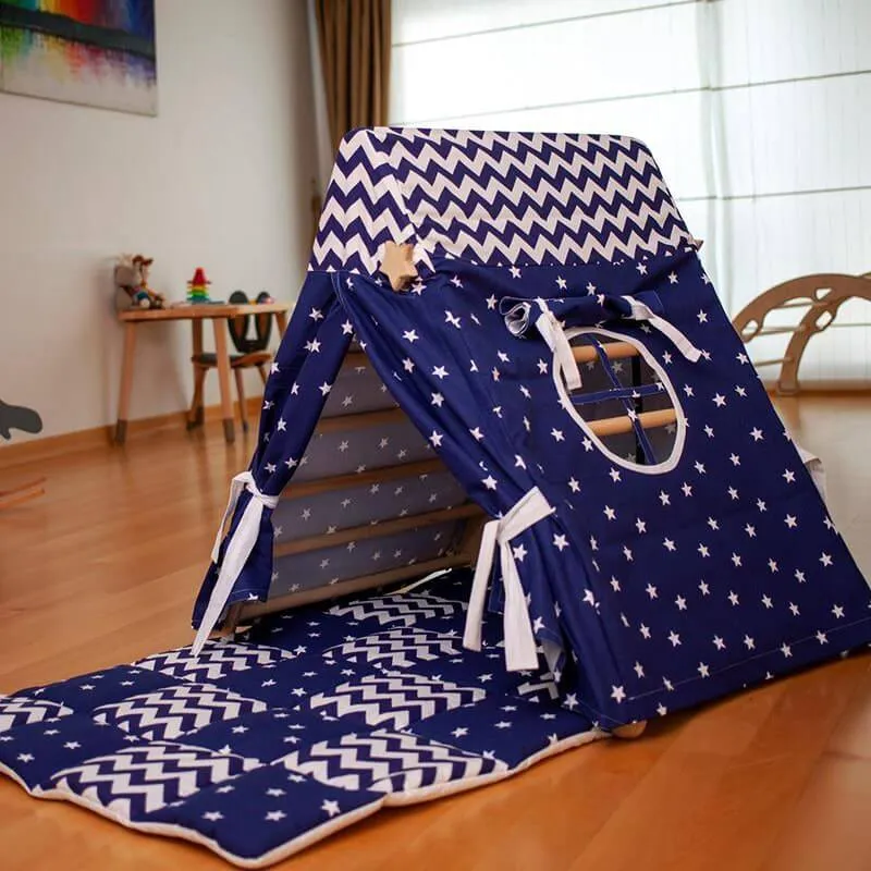 Climbing Triangle with Tent Cover, Mat, Ramp