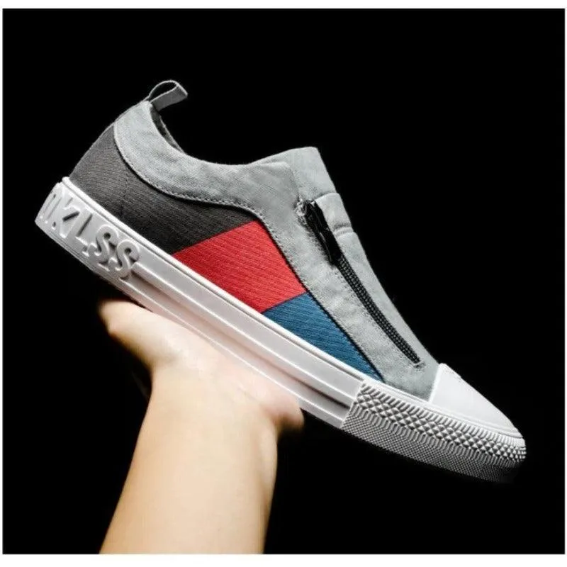 Color Block Canvas Sneakers