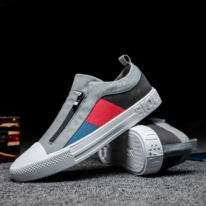 Color Block Canvas Sneakers