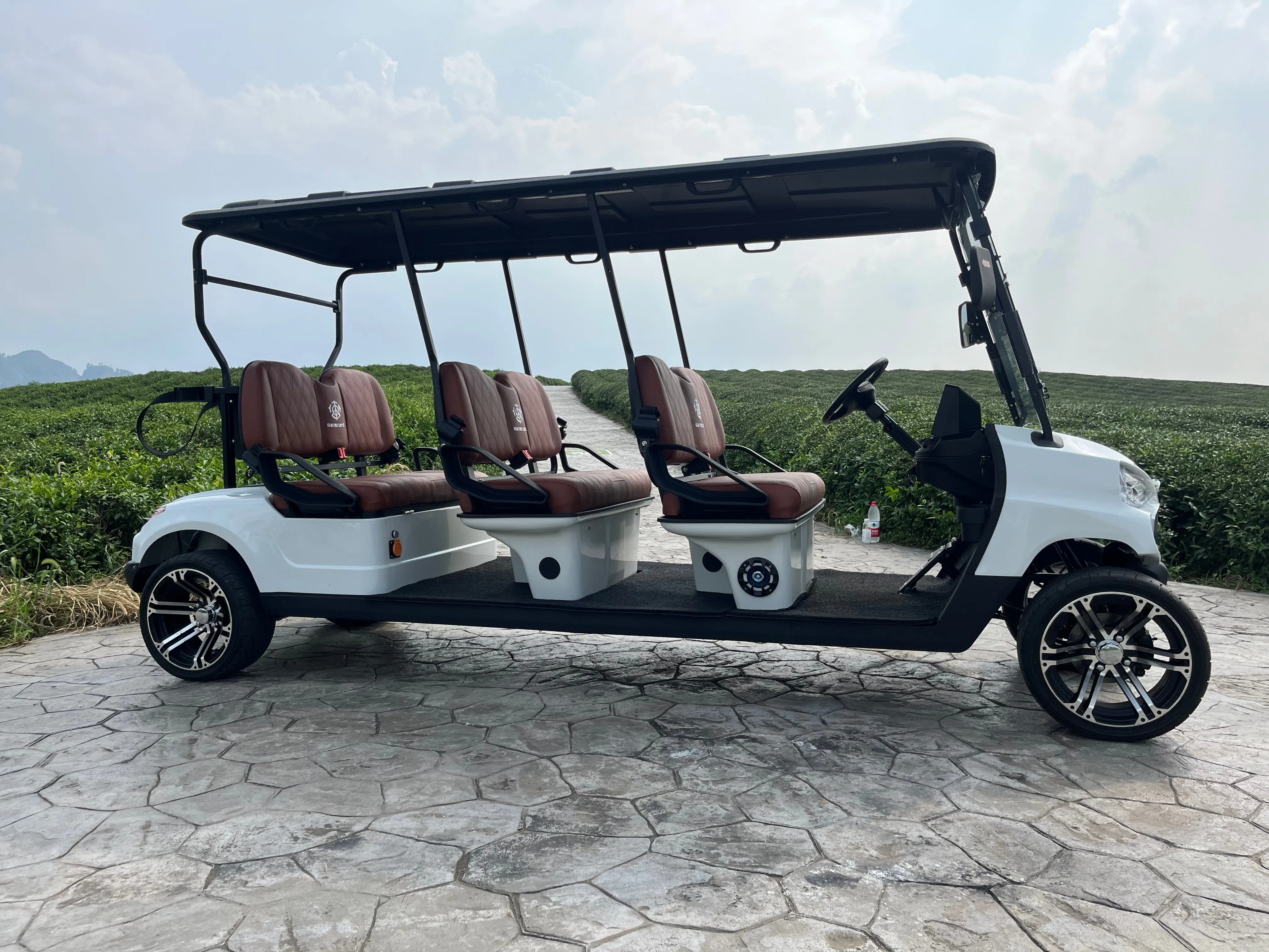 COOLBABY TXV44 Unleash Luxury and Power with 6 Passenger Golf Cart for Supreme Performance