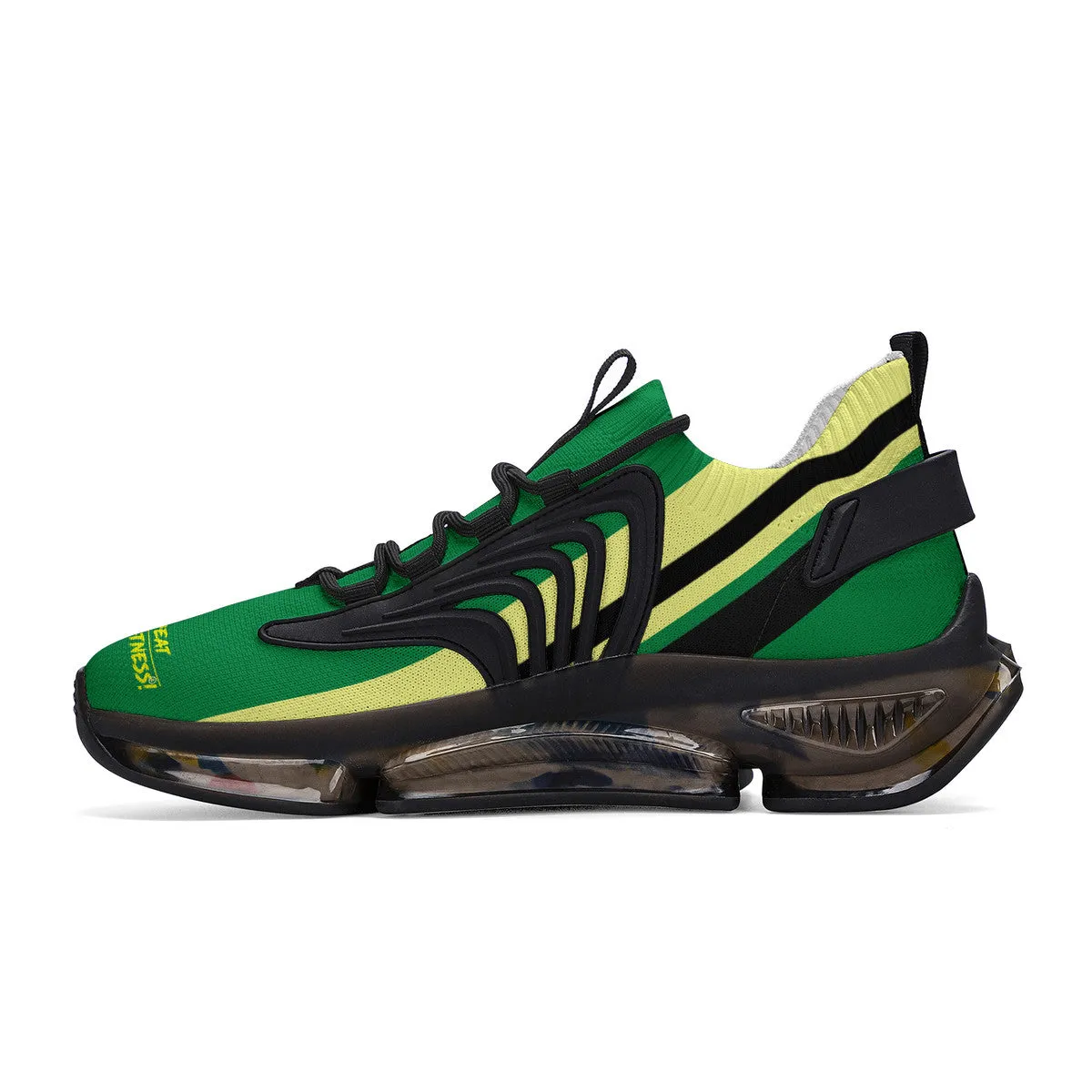 DCYG X2 Green & Black  Air Max React Sneakers - Black