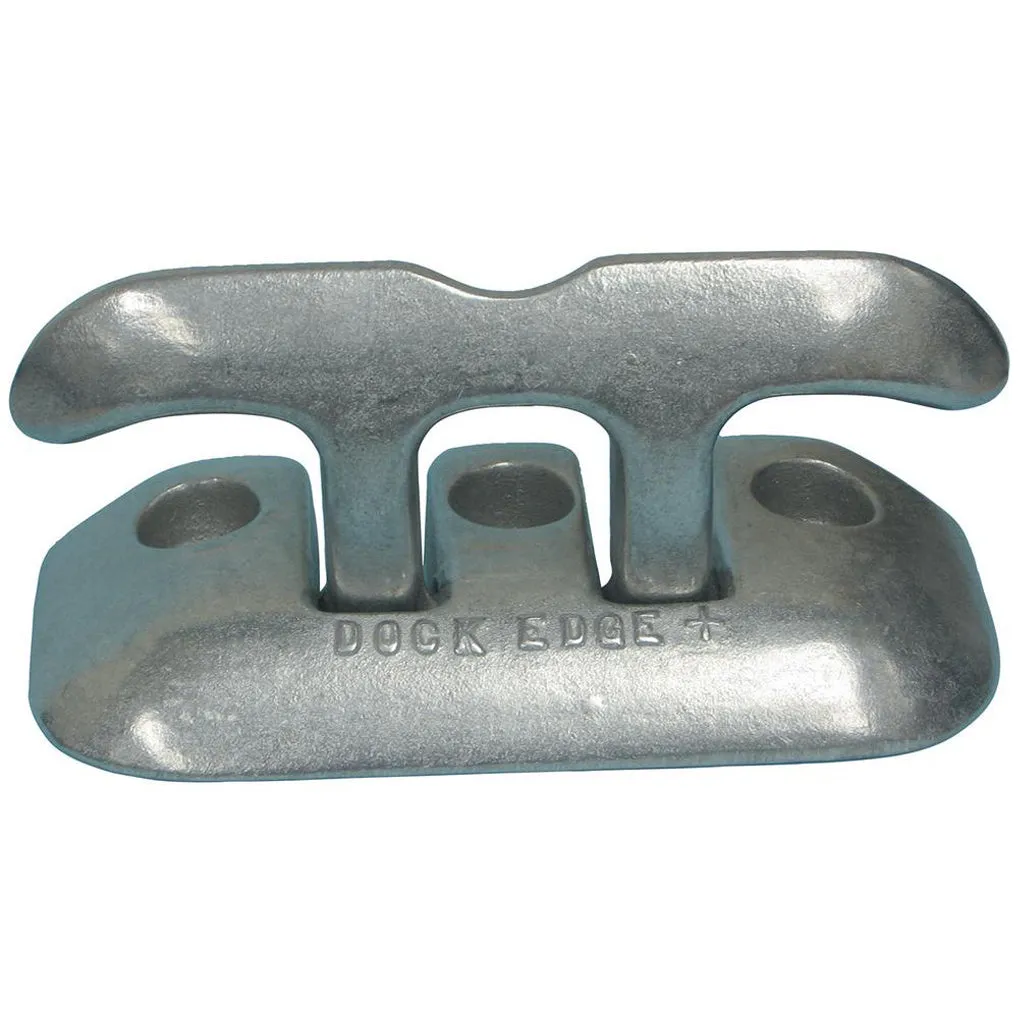 Dockedge Cast Aluminum Flip-up Cleat - Polished 6"