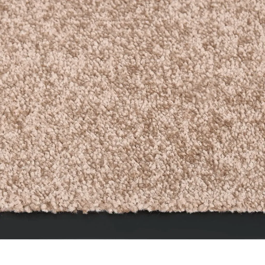 Doormat Beige 80x120 cm