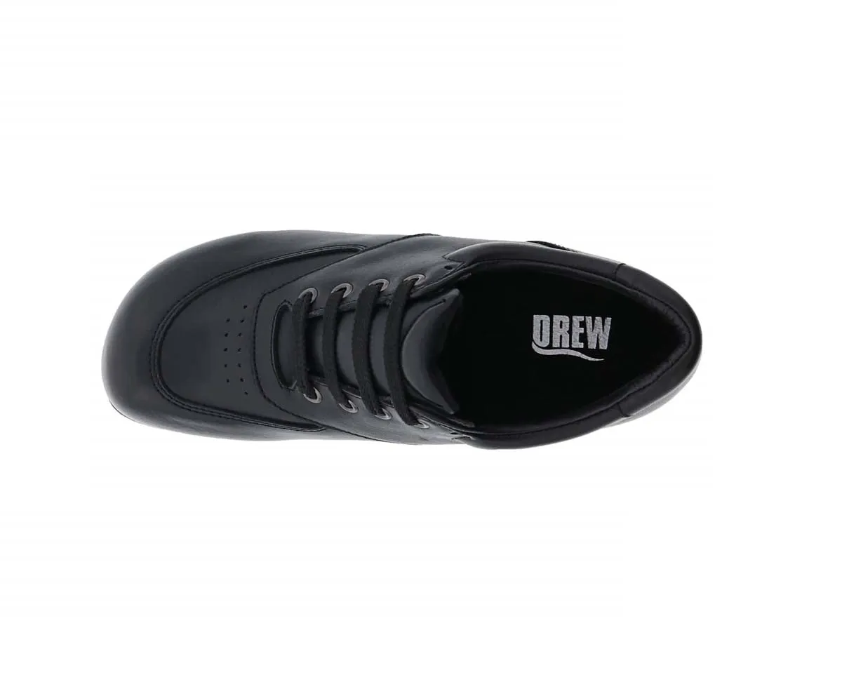 Drew Fiesta Women Casual Shoe In Black Calf