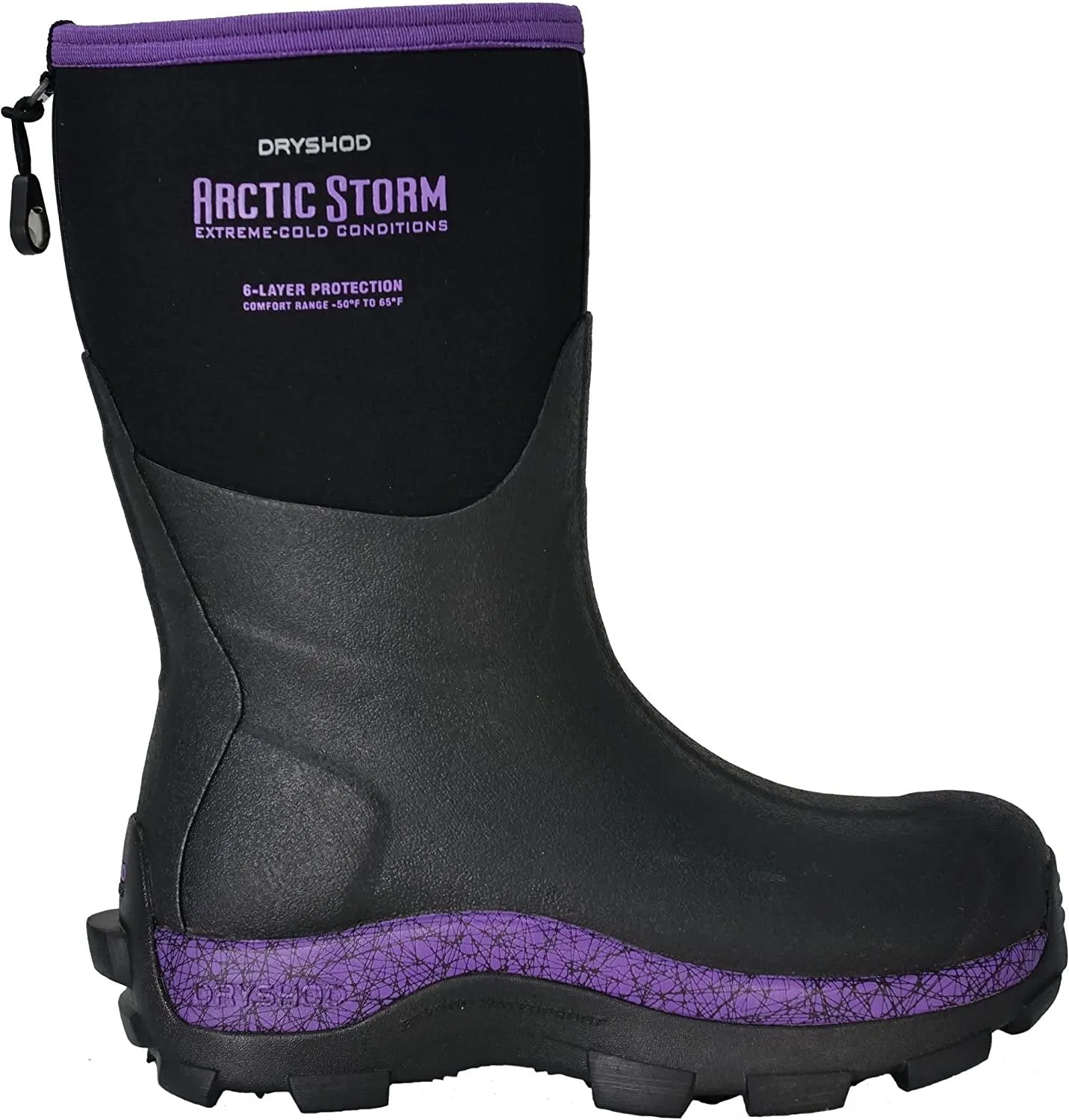 DRYSHOD Women's Arctic Storm Extreme-Cold Conditions Winter Mid Boot