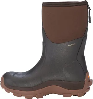 Dryshod Women's Haymaker Mid Cut Hard Working Farm Boot Brown Hay-WM-BR