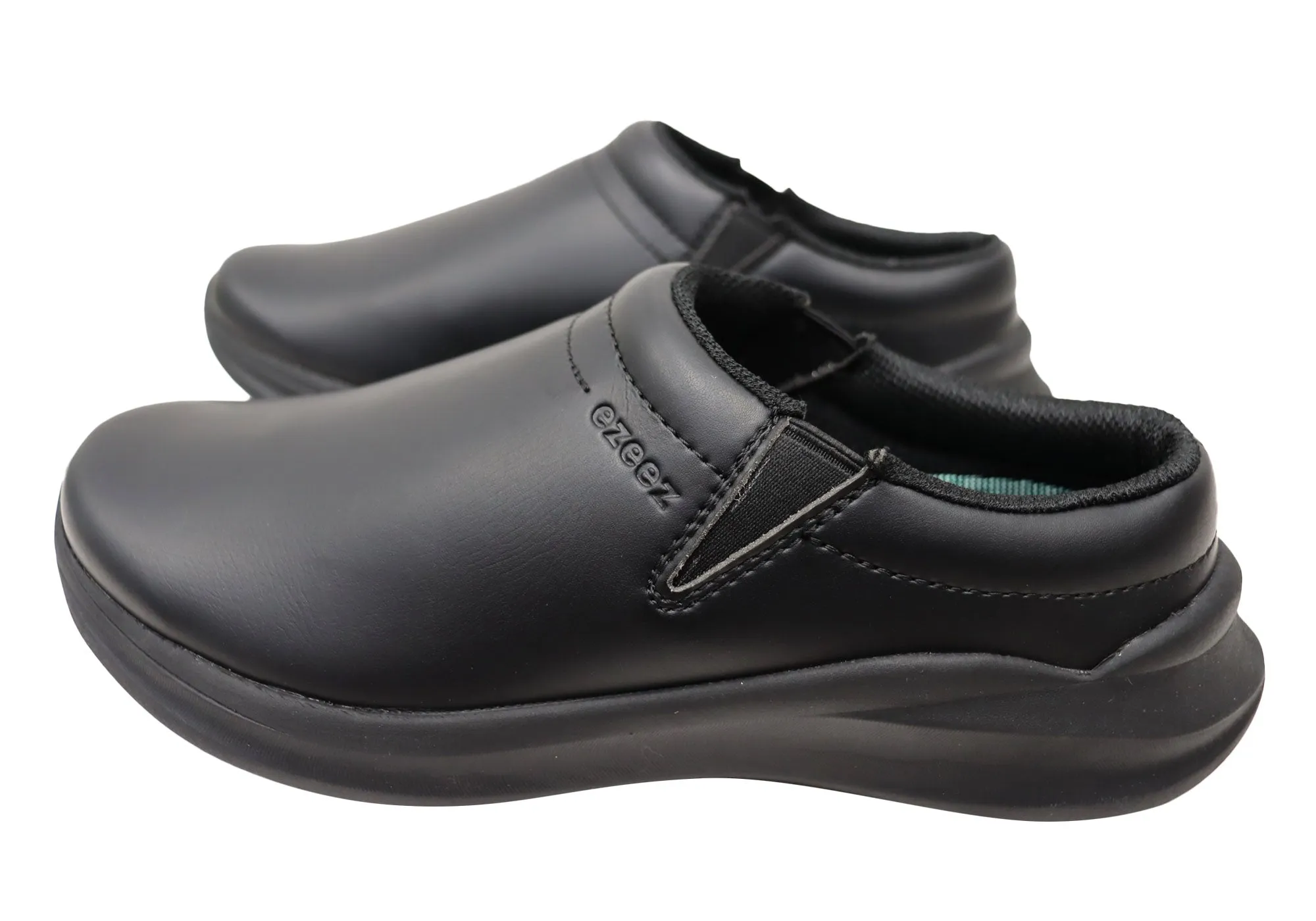 Ezeez Phoebe Womens Comfortable Non Slip Work Shoes Clogs