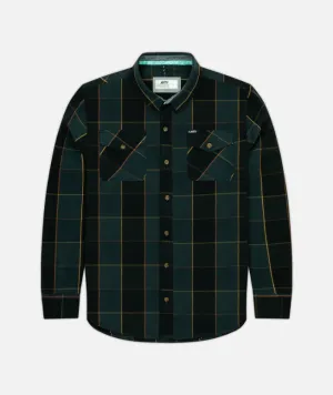 F22 Grom Ripple Flannel - Charcoal