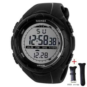 Fashion Simple Sport watch Men Military Watches Alarm Clock Shock Resistant Waterproof Digital Watch reloj hombre