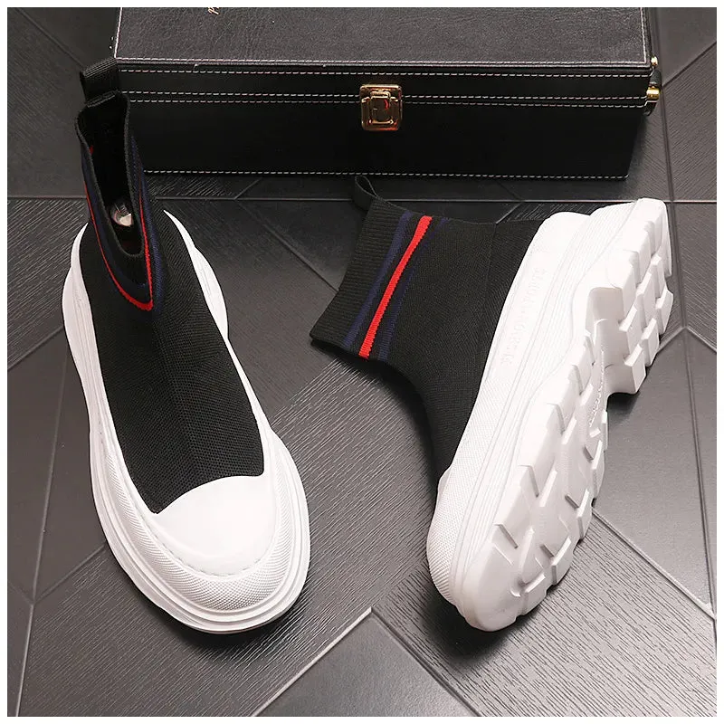 Fashion Streetwear High Top Platform Sneakers