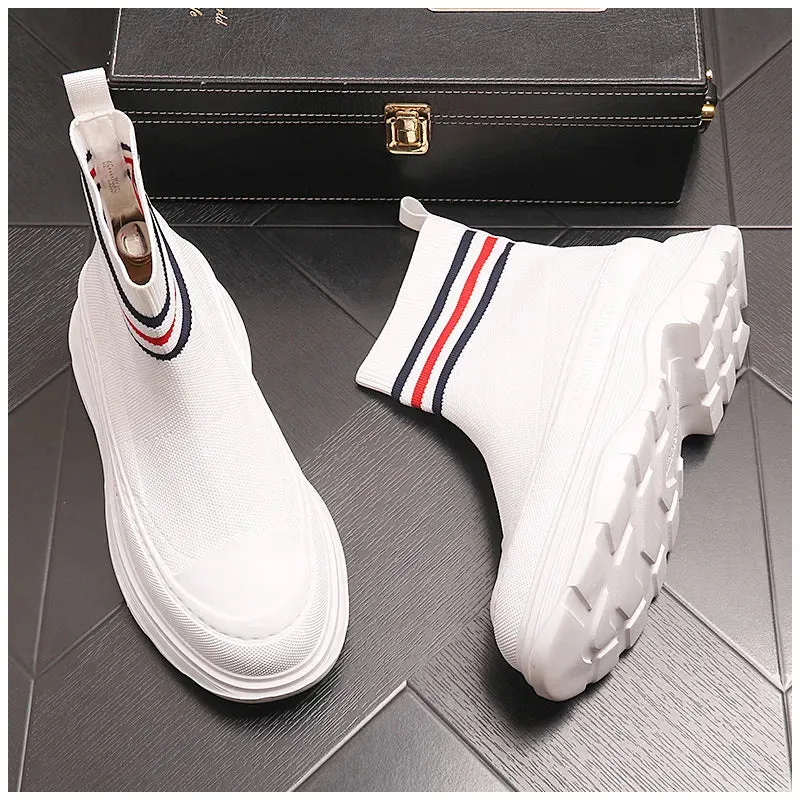 Fashion Streetwear High Top Platform Sneakers