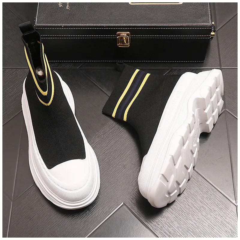 Fashion Streetwear High Top Platform Sneakers