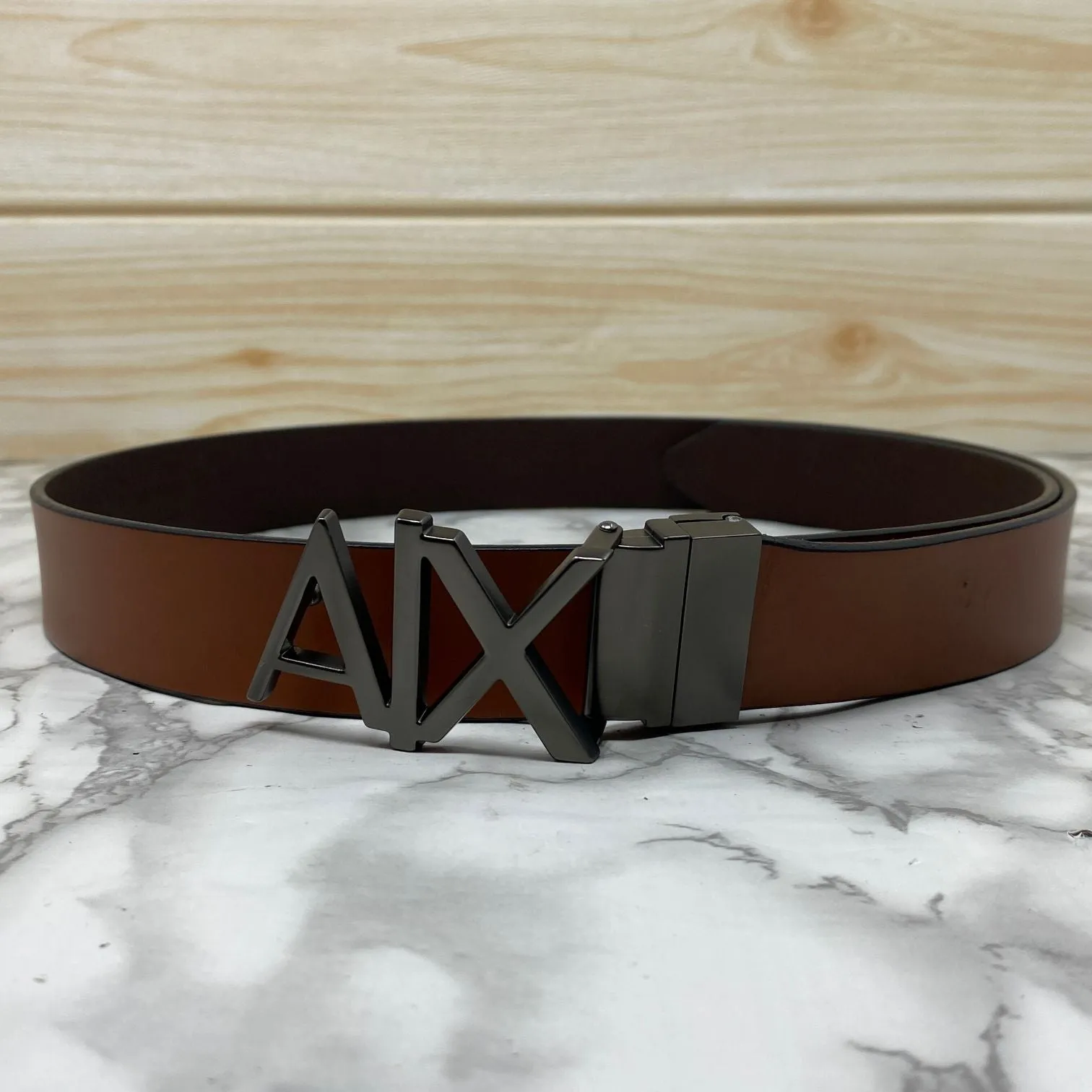 Fashionable AIX Leather Strap Belt -JonasParamount