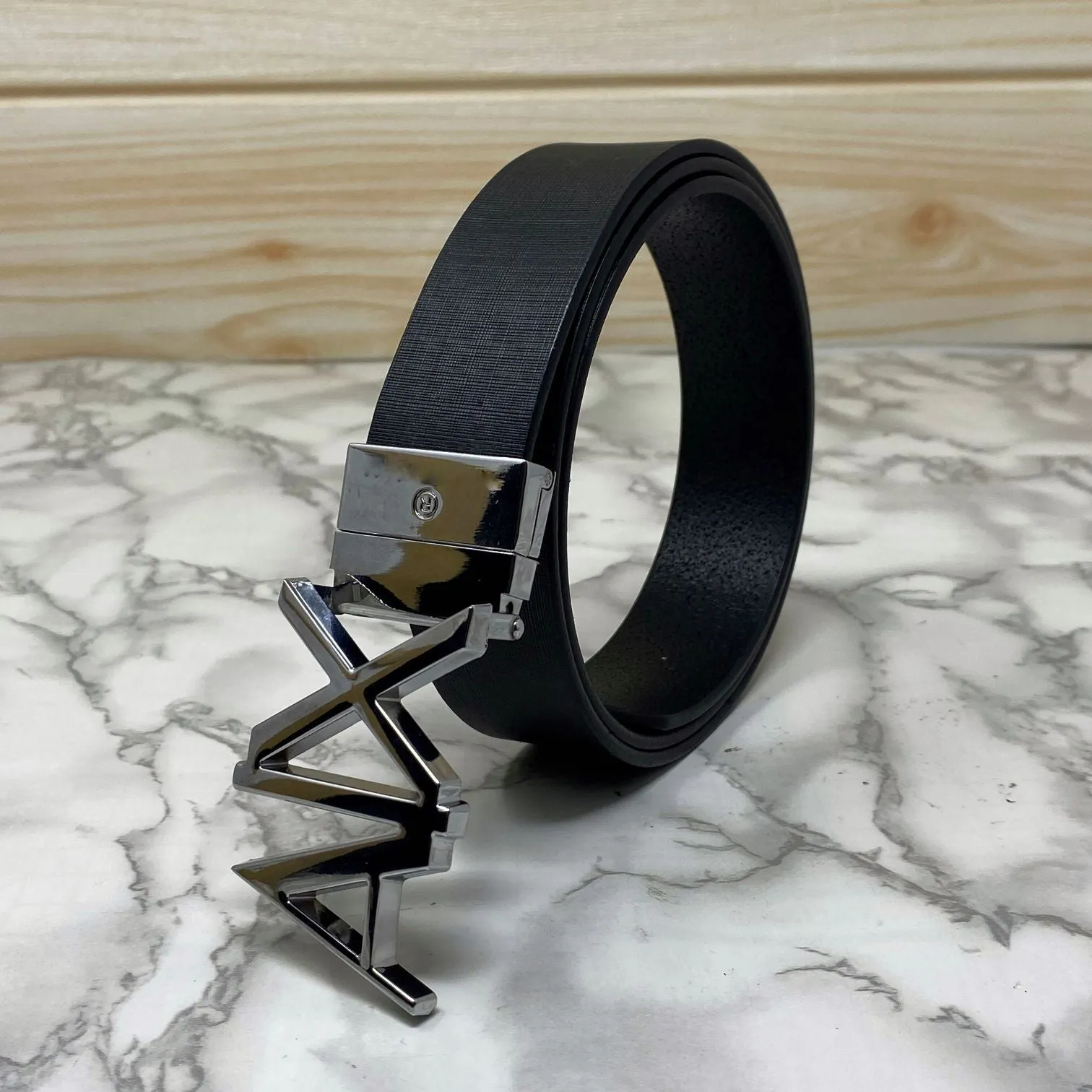 Fashionable AIX Leather Strap Belt -JonasParamount