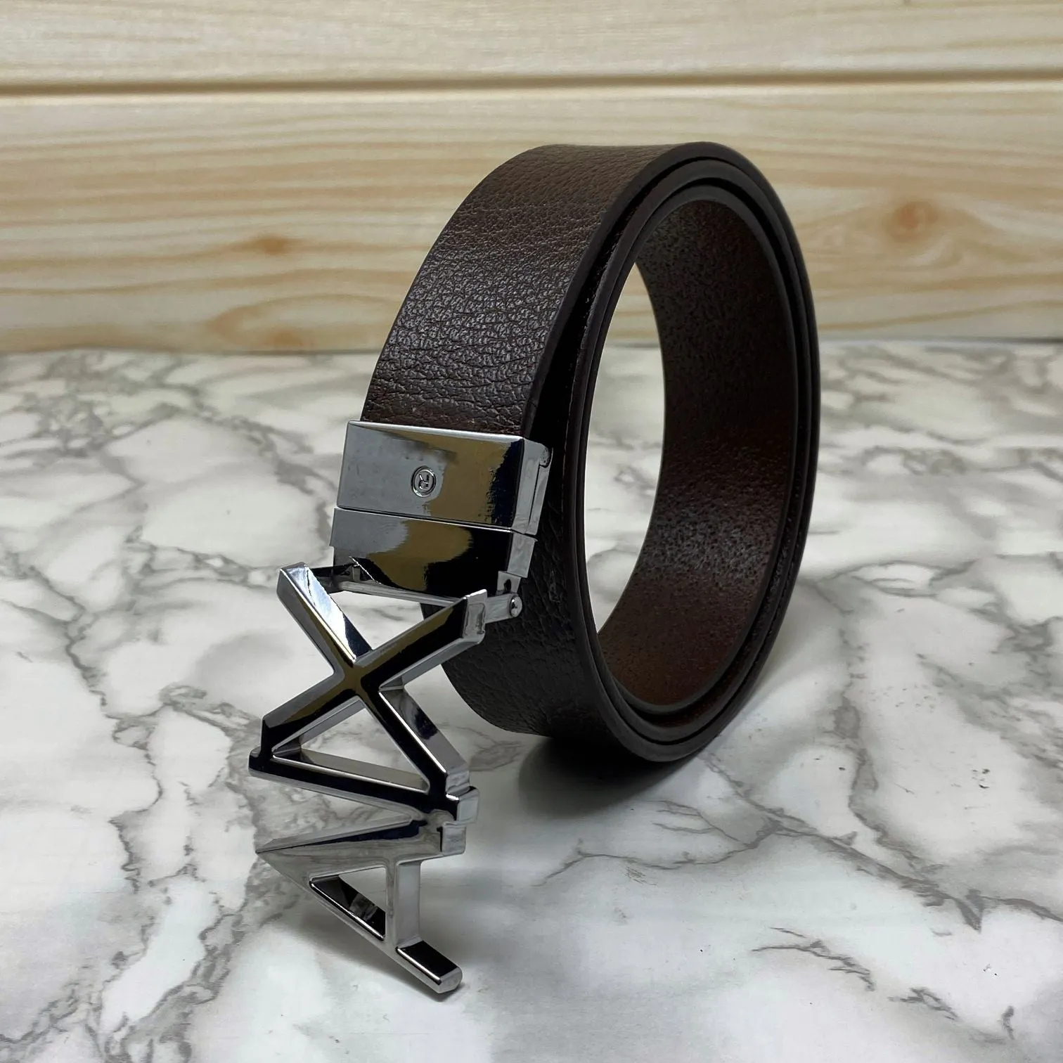 Fashionable AIX Leather Strap Belt -JonasParamount