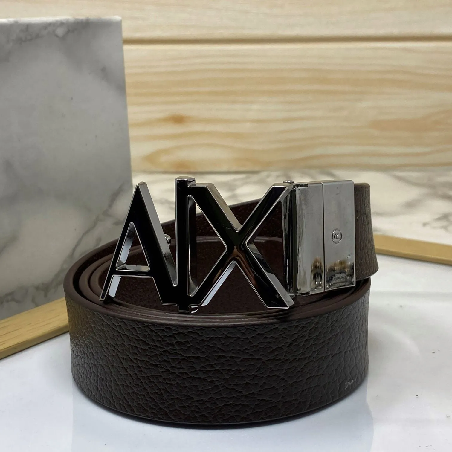 Fashionable AIX Leather Strap Belt -JonasParamount