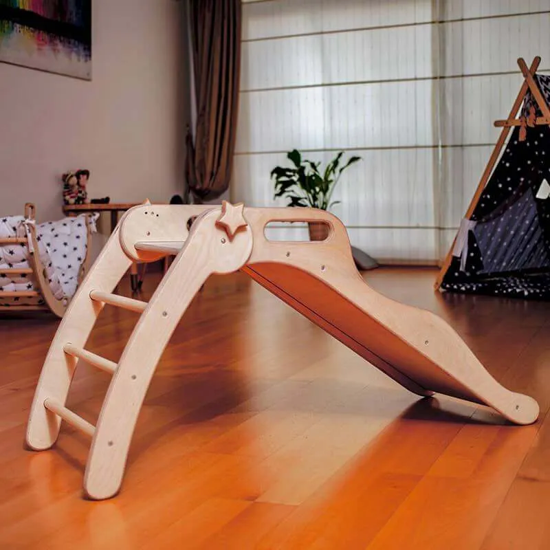 Foldable Wooden Slide