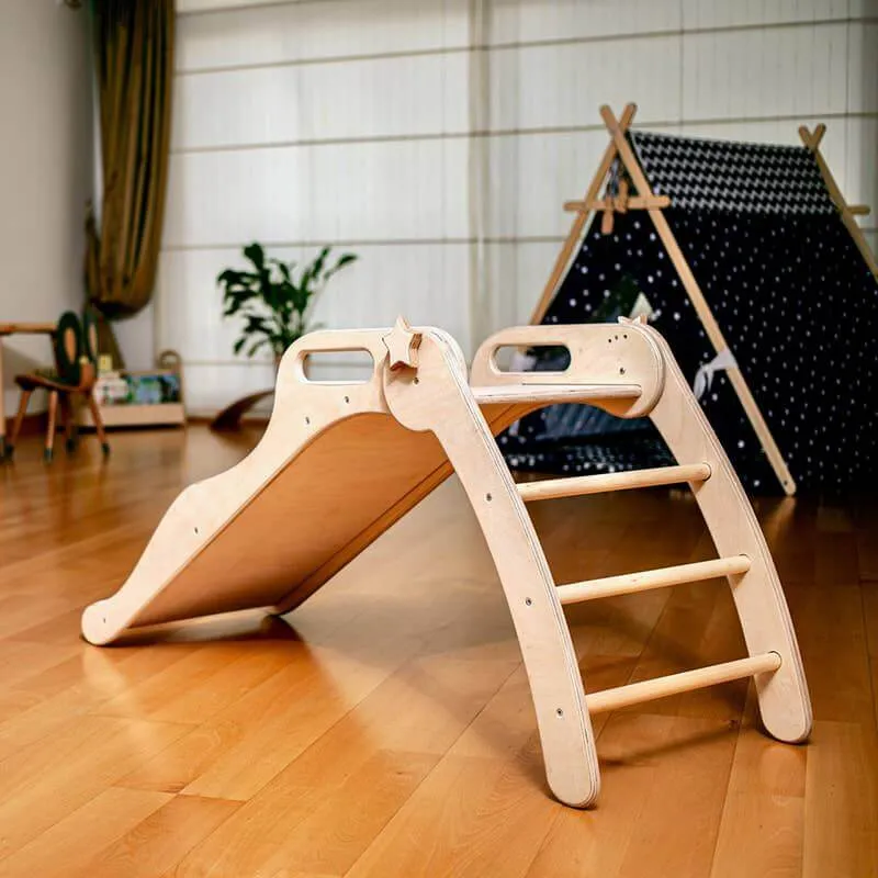 Foldable Wooden Slide