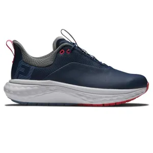 FootJoy Ladies Quantum Shoes  Navy / White / Pink (Wide ) 97808