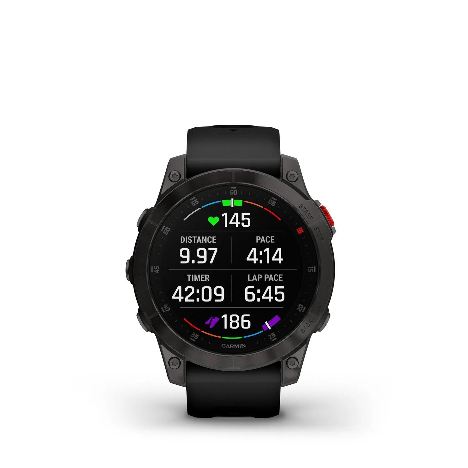 Garmin Epix Premium Outdoor Smartwatch - Sapphire - Black Titanium