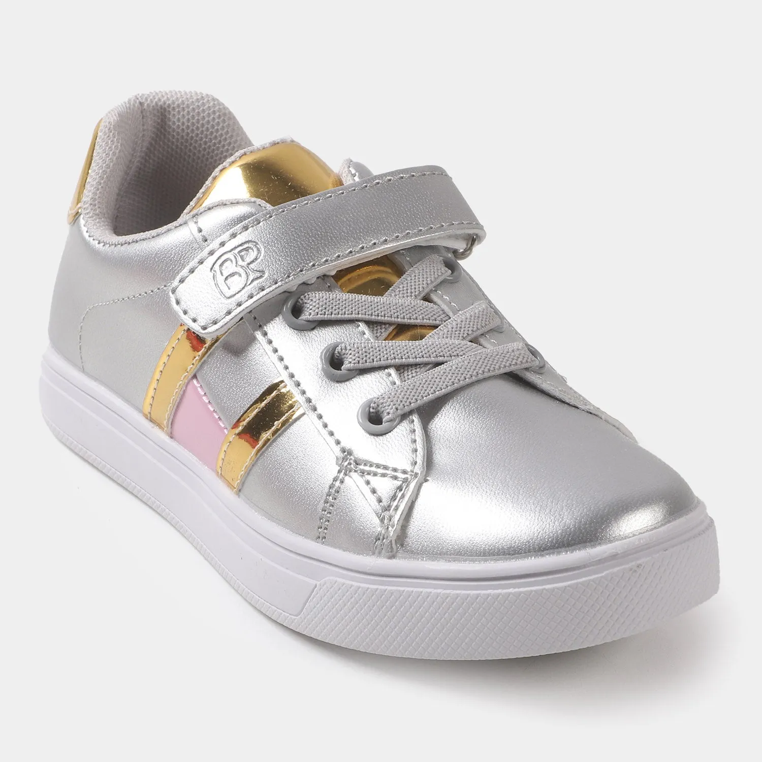 Girls Sneakers JS-22107  - SILVER